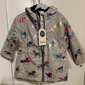 Hatley Multicolor Horse Pattern Jacket